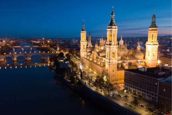 Basílica del Pilar en Zaragoza